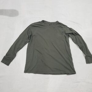 Lululemon Women's Olive Green Long Sleeve Shirt Size Medium